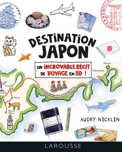 Destination Japon le guide en BD